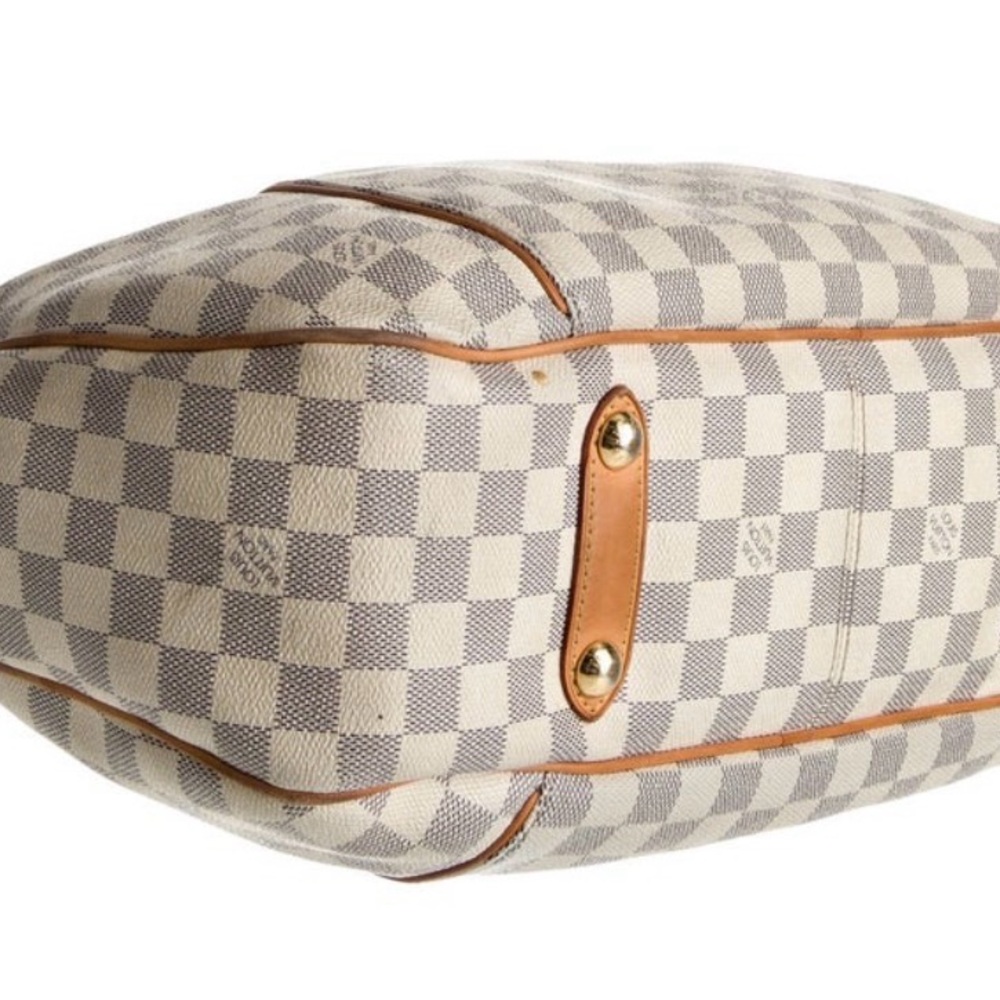 Louis Vuitton Galliera PM Damier Azur Shoulder Bag Authentic - Picture 4 of 10